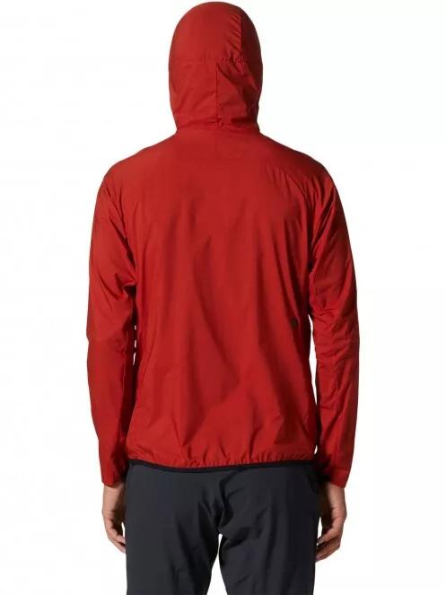 Mountain Hardwear Kor AirShell Hoody férfi széldzseki piros színben 3