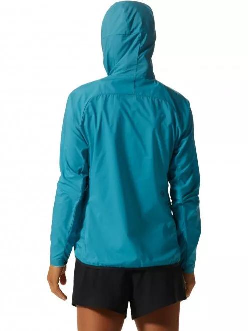 Mountain Hardwear Kor AirShell Hoody női széldzseki kék színben 3