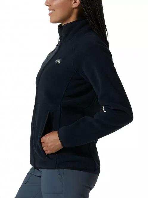 Mountain Hardwear Polartec Dbl Brushed Full Zip női polár pulóver fekete színben 4
