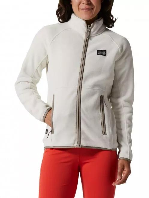 Mountain Hardwear Polartec Dbl Brushed Full Zip női polár pulóver homok színben 2
