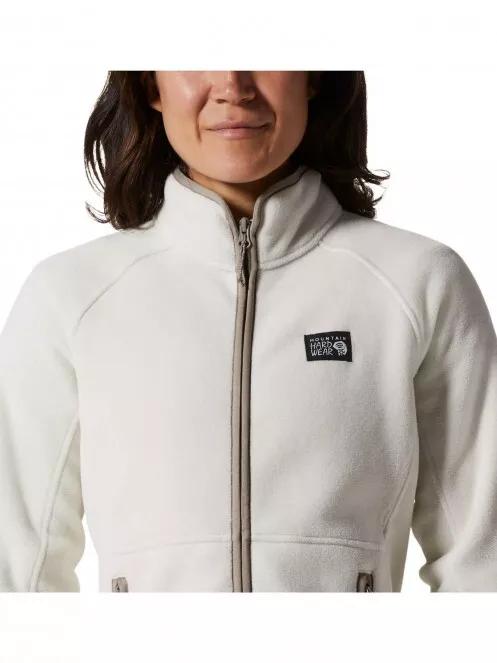 Mountain Hardwear Polartec Dbl Brushed Full Zip női polár pulóver homok színben 5