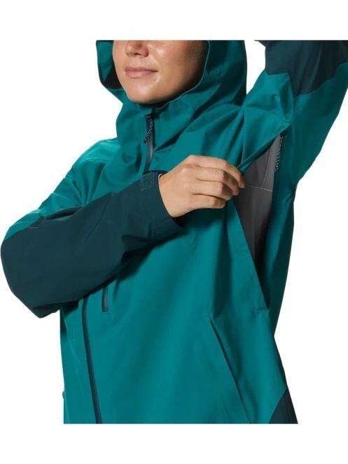 Mountain Hardwear Stretch Ozonic Jacket női túrakabát kék színben 6