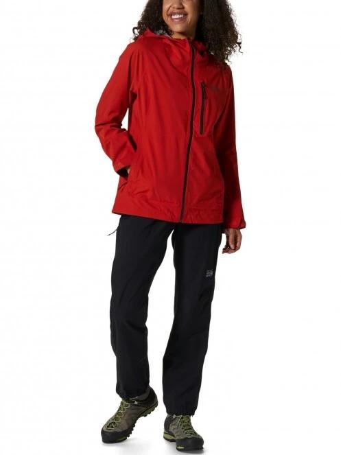 Mountain Hardwear Strech Ozonic Pant női túranadrág fekete színben 9