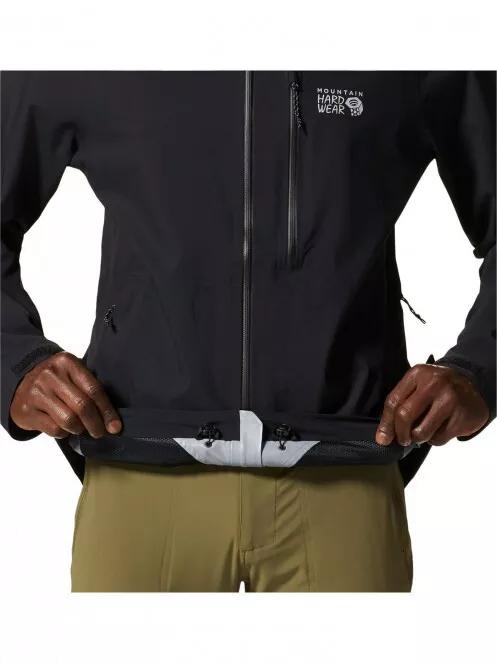 Mountain Hardwear Stretch Ozonic Jacket férfi héjkabát fekete színben 8
