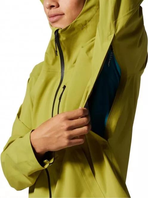 Mountain Hardwear Stretch Ozonic Jacket férfi héjkabát oliva színben 7