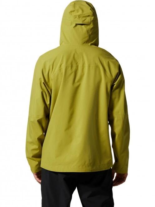 Mountain Hardwear Stretch Ozonic Jacket férfi esőkabát sárga színben 4