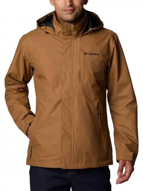 Columbia Cloud Crest Jacket férfi esőkabát barna színben 2