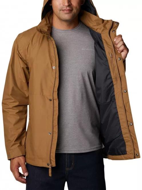 Columbia Cloud Crest Jacket férfi esőkabát barna színben 4