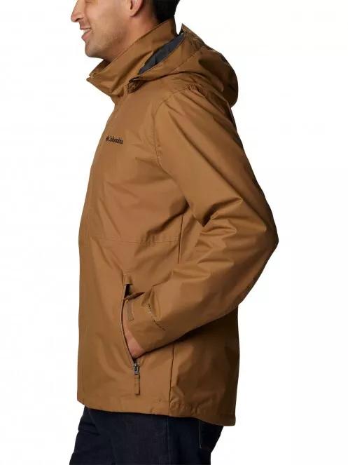 Columbia Cloud Crest Jacket férfi esőkabát barna színben 5