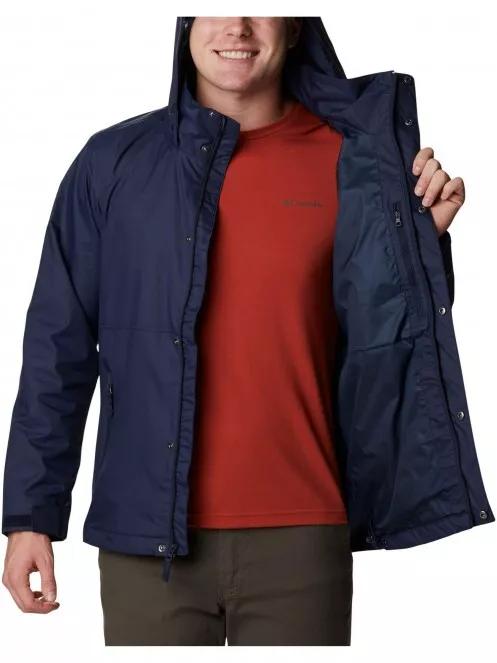 Columbia Cloud Crest Jacket férfi esőkabát kék színben 5