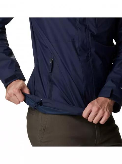 Columbia Cloud Crest Jacket férfi esőkabát kék színben 7