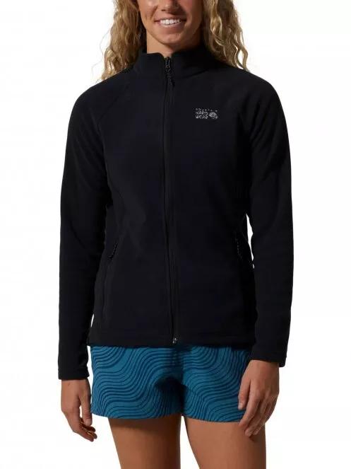 Mountain Hardwear Polartec Microfleece Full Zip női polár pulóver fekete színben 2