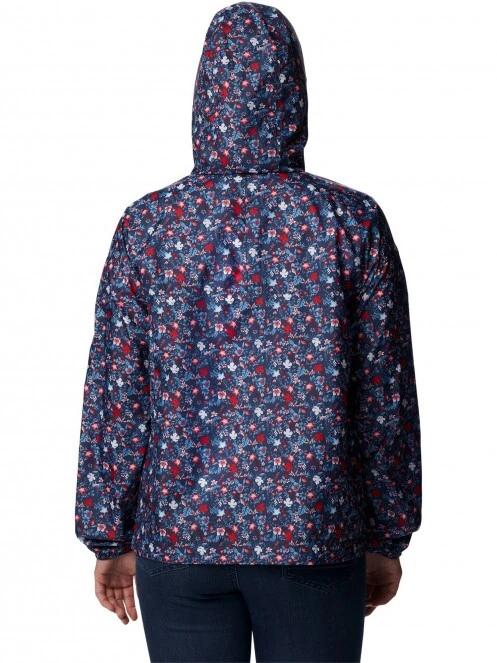 Columbia Flash Challenger Novelty Windbreaker női esőkabát kék színben 4