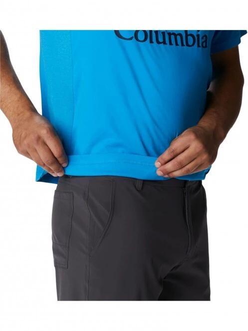 Columbia Zero Ice Cirro-Cool Graphic Tee férfi rövid ujjú sport póló kék színben 6
