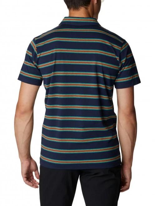 Columbia Sun Trek Polo férfi galléros póló kék színben 4