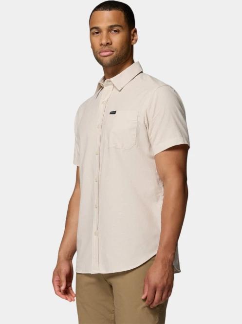 Columbia Rapid Rivers Novelty Short Sleeve férfi rövid ujjú ing homok színben 3