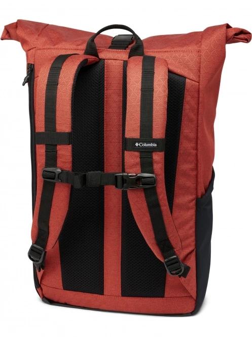 Columbia Convey II 27L Rolltop Backpack kerékpáros hátizsák piros színben 3