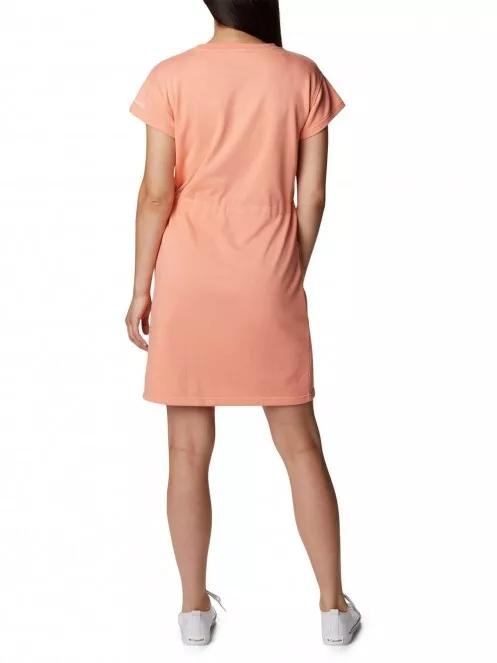 Columbia Columbia Trek French Terry Dress női nyári ruha rózsaszín színben 3