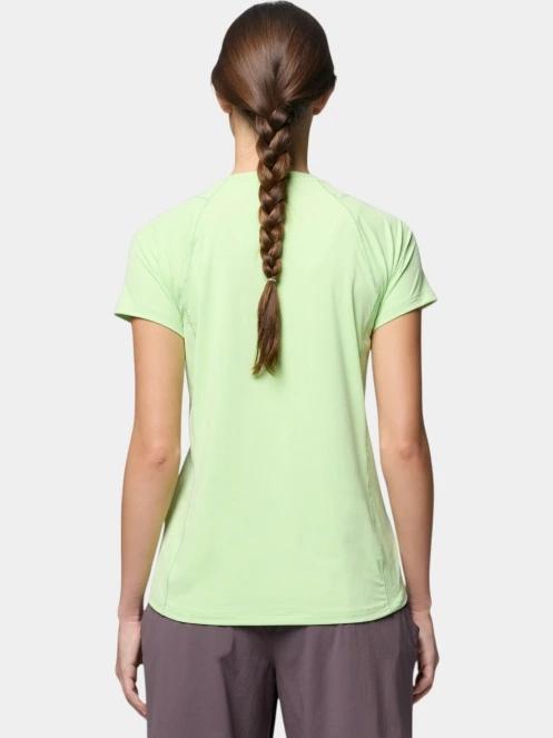 Mountain Hardwear Crater Lake Short Sleeve női rövid ujjú sport póló zöld színben 4
