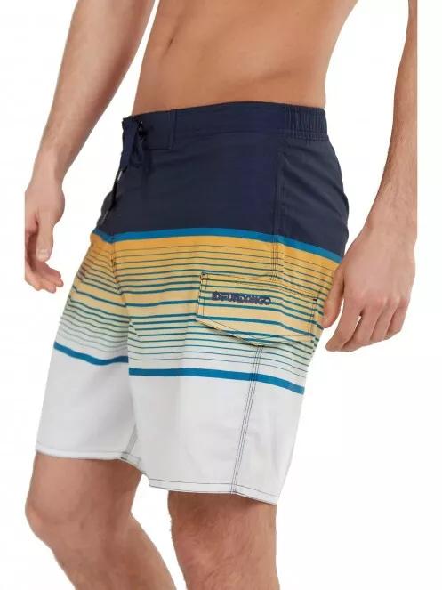 Fundango Salimu Boardshort férfi beach short sárga színben 4