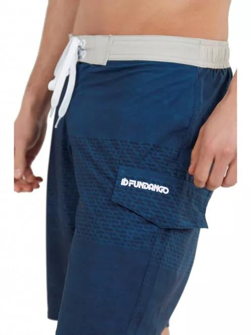 Fundango Navala Boardshort férfi beach short sötétkék színben 4