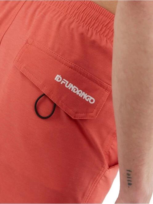 Fundango Bono Boardshort férfi fürdőnadrág piros színben 6