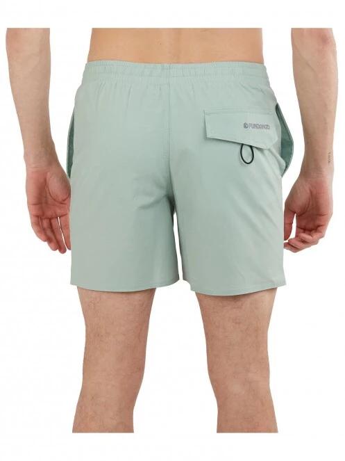 Fundango Bono Boardshort férfi fürdőnadrág zöld színben 3