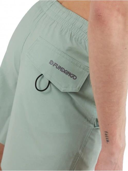 Fundango Bono Boardshort férfi fürdőnadrág zöld színben 5