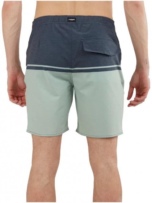 Fundango Morris Boardshort férfi beach short zöld színben 3