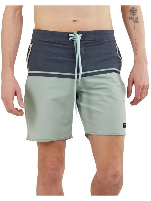 Fundango Morris Boardshort férfi beach short zöld színben 4