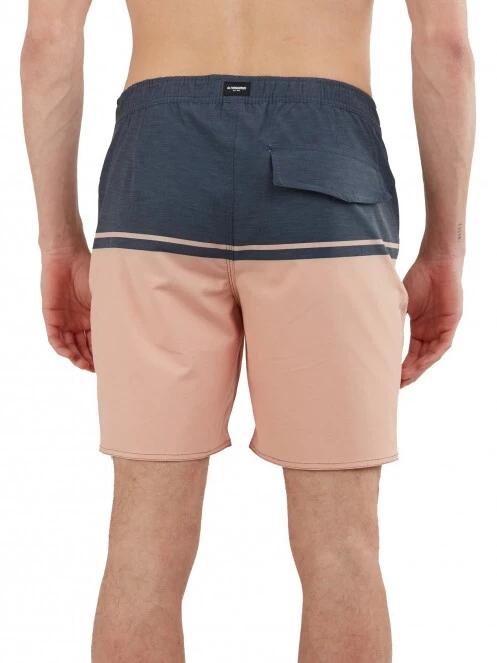 Fundango Morris Boardshort férfi beach short rózsaszín színben 3