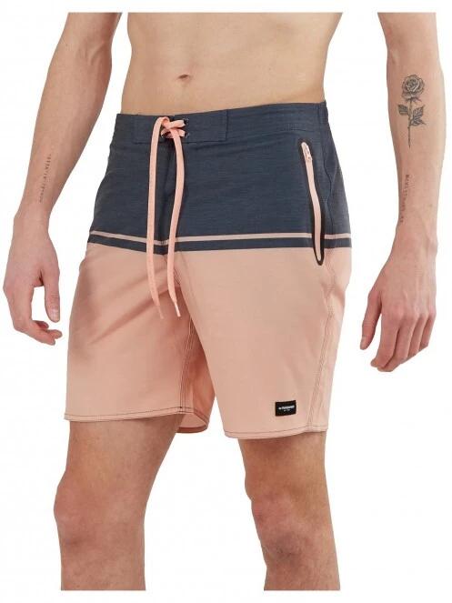 Fundango Morris Boardshort férfi beach short rózsaszín színben 4