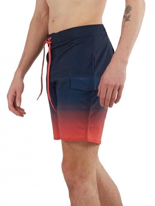Fundango Salimu Boardshort férfi beach short kék színben 4