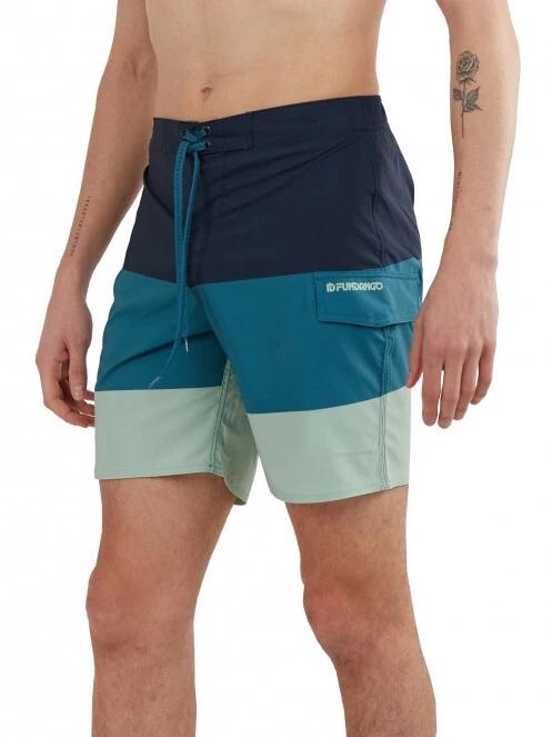 Fundango Salimu Boardshort férfi beach short sötétkék színben 4