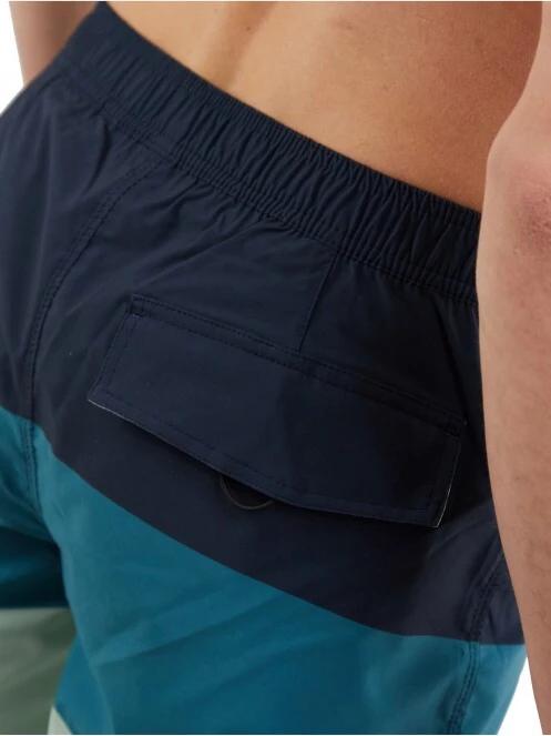 Fundango Salimu Boardshort férfi beach short sötétkék színben 6