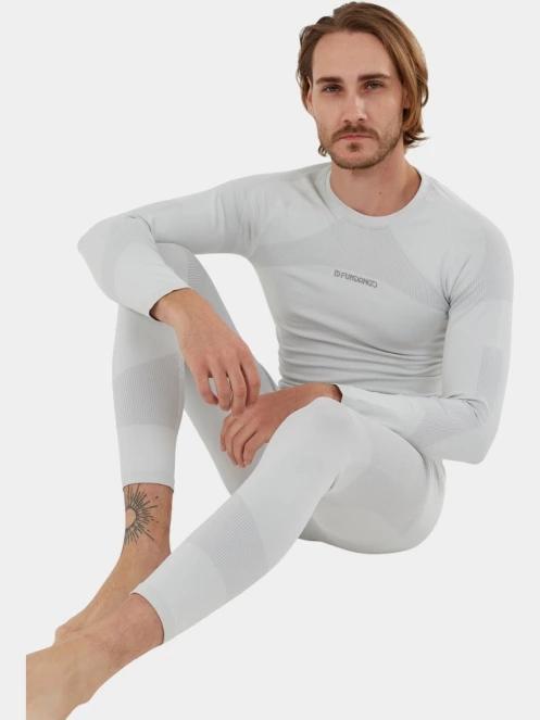 Fundango Seamless Baselayer Set férfi aláöltöző szett homok színben 5