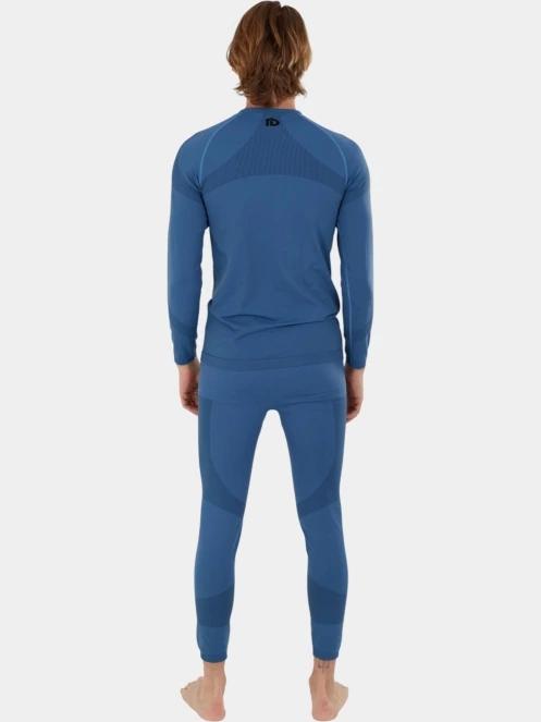 Fundango Seamless Baselayer Set férfi aláöltöző szett kék színben 3