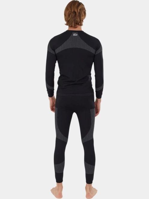 Fundango Seamless Baselayer Set férfi aláöltöző szett fekete színben 3
