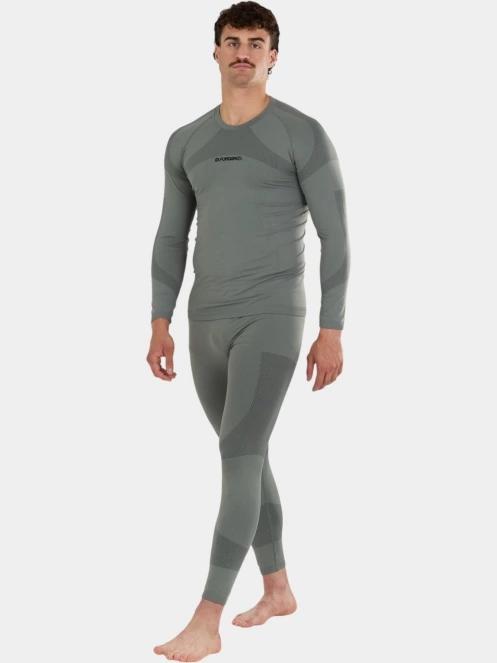 Fundango Seamless Baselayer Set férfi aláöltöző szett zöld színben 2