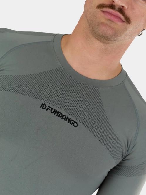Fundango Seamless Baselayer Set férfi aláöltöző szett zöld színben 5