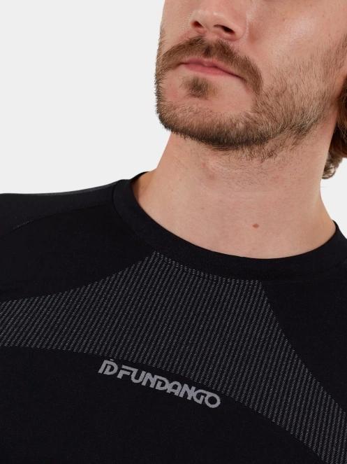 Fundango Seamless Baselayer Set férfi aláöltöző szett fekete színben 3