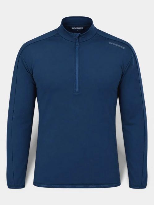 Fundango Novak Baselayer Top férfi aláöltöző felső sötétkék színben 9