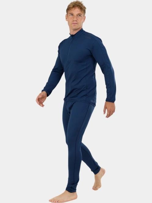 Fundango Novak Baselayer Top férfi aláöltöző felső sötétkék színben 5