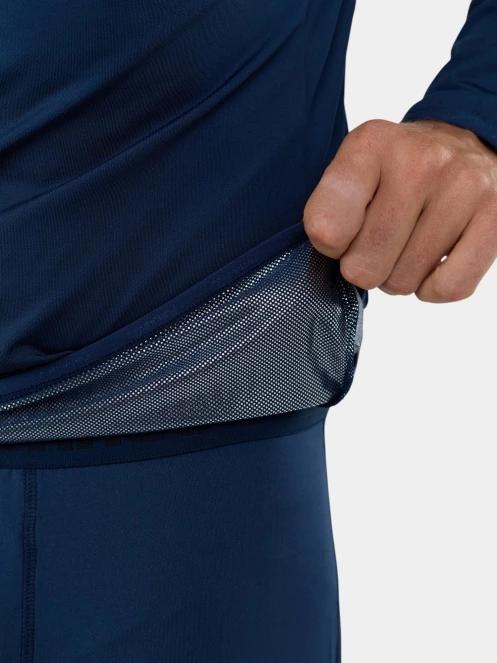 Fundango Novak Baselayer Top férfi aláöltöző felső sötétkék színben 8