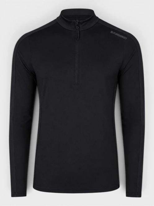 Fundango Novak Baselayer Top férfi aláöltöző felső fekete színben 11