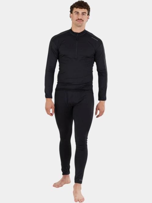 Fundango Novak Baselayer Top férfi aláöltöző felső fekete színben 4