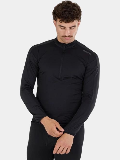 Fundango Novak Baselayer Top férfi aláöltöző felső fekete színben 6