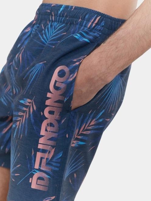 Fundango Bono Print Boardshorts férfi boardshort kék színben 5