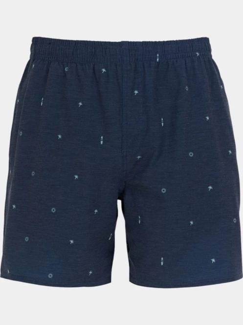 Fundango Bono Print Boardshorts férfi boardshort sötétkék színben 7