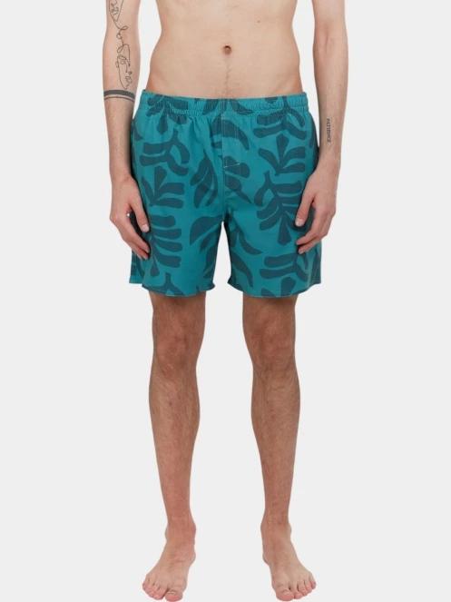 Fundango Bono Print Boardshorts férfi boardshort zöld színben 2
